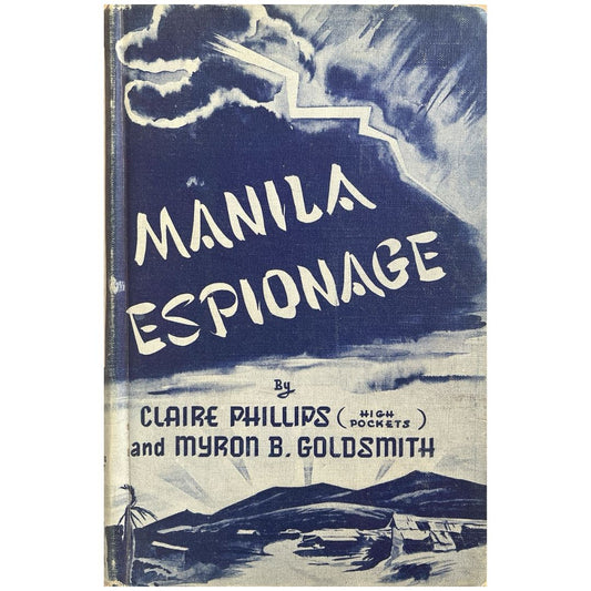 Manila Espionage by Claire Phillips (Front Cover)