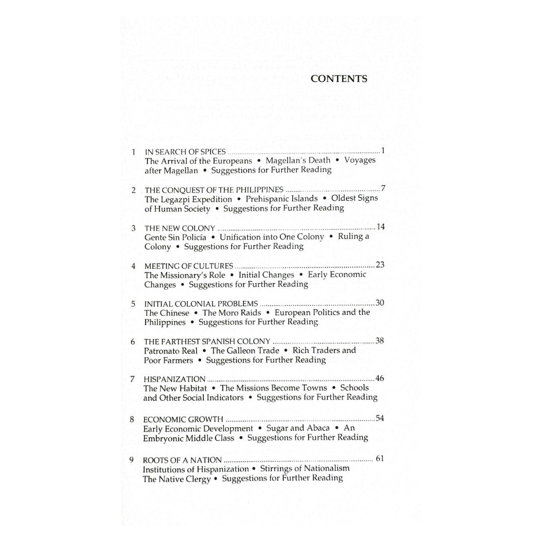 An Introduction to Philippine History by Jose S. Arcilla S.J. Table of Contents