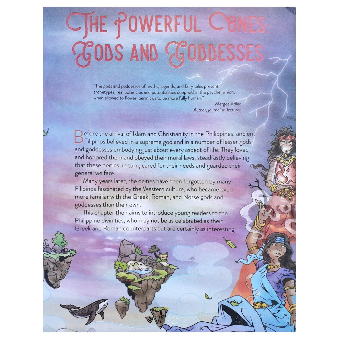 A Visual Guide to Philippine Folklore by Beatriz C. Alegre The Powerful Cones Gods and Goddesses