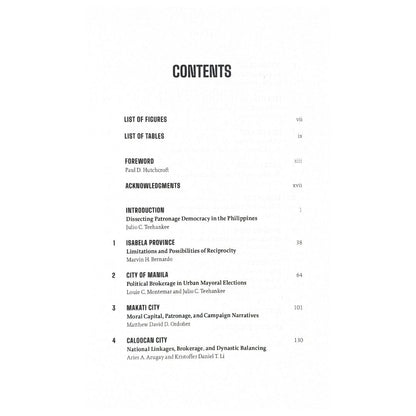 Patronage Democracy in the Philippines: Clans, Clients, and Competition in Local Elections