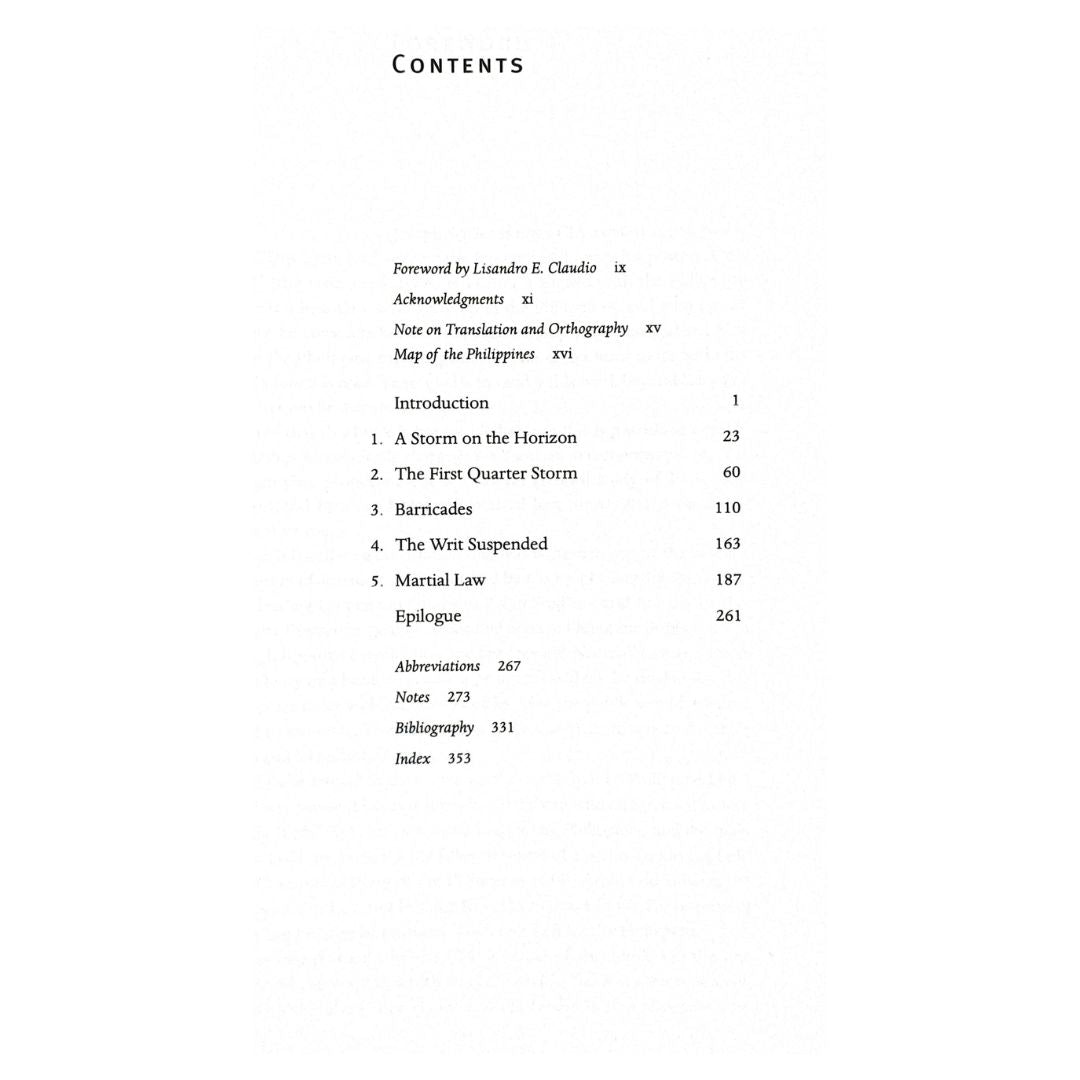 The Drama of Dictatorship Martial Law and the Communist Parties of the Philippines By Joseph Scalice Table of Contents