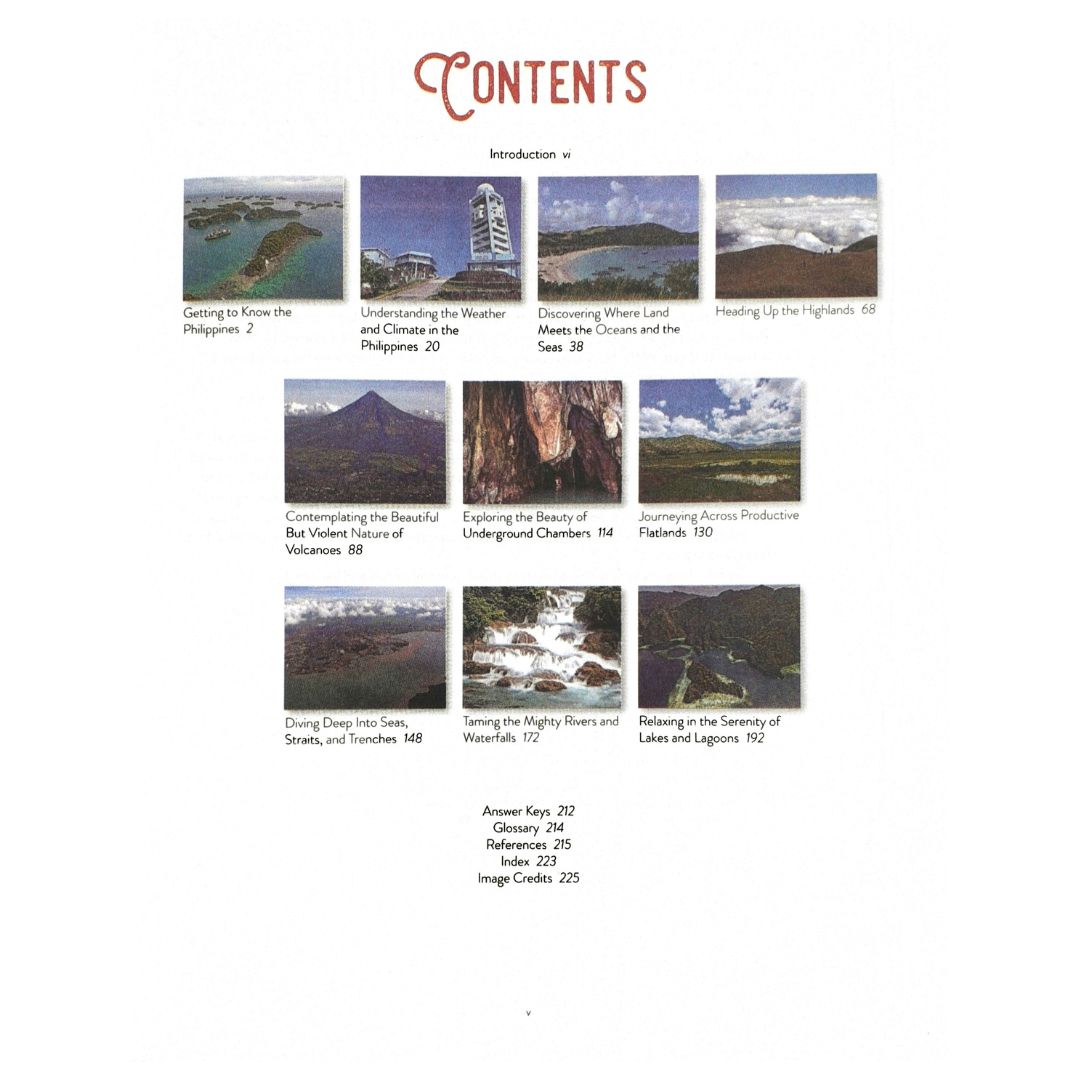 A Visual Guide to Philippine Geography by Hamlita C. Alegre Table of Contents