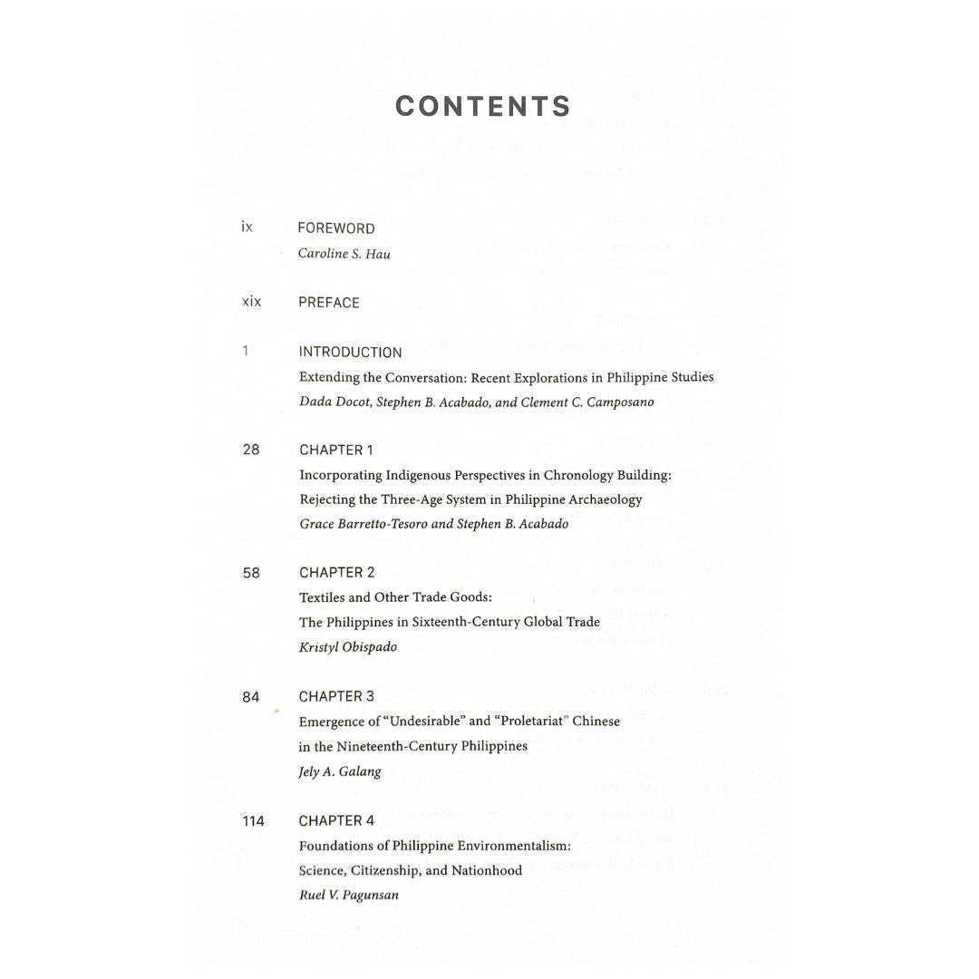 Plural Entanglements Philippine Studies by Dada Docot Table of Content 1