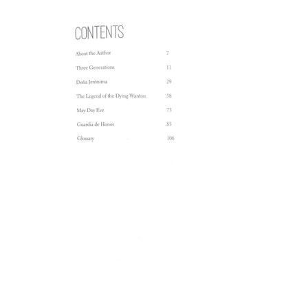 May Day Eve and Other Stories by Nick Joaquin Table of Contents