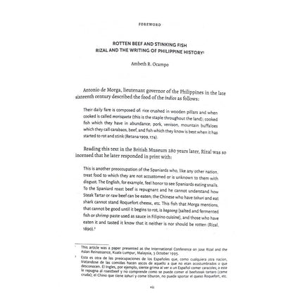 Events in the Philippine Islands by Dr. Antonio de Morga Foreword