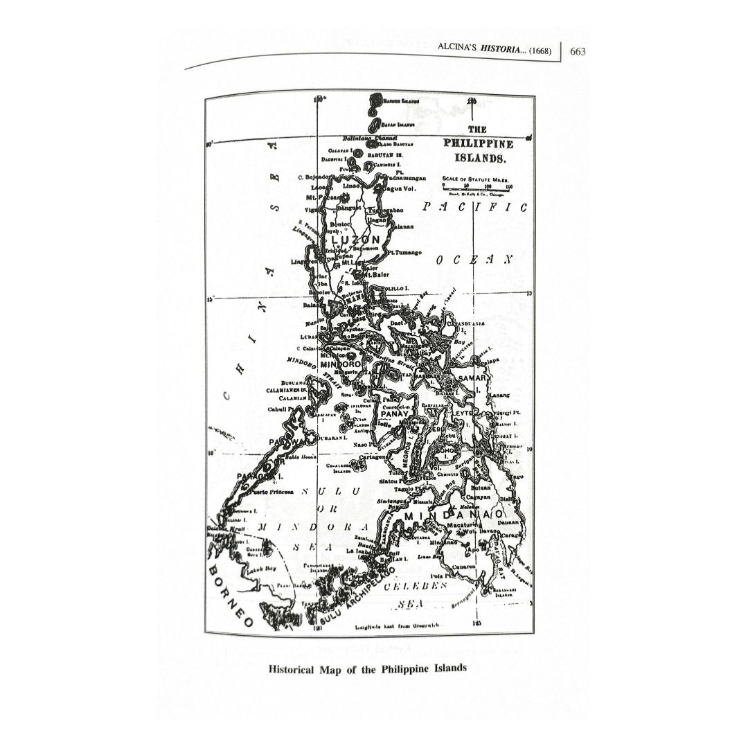 History of the Bisayan People in the Philippine Islands Volume 1 (Image of Philippine Map)