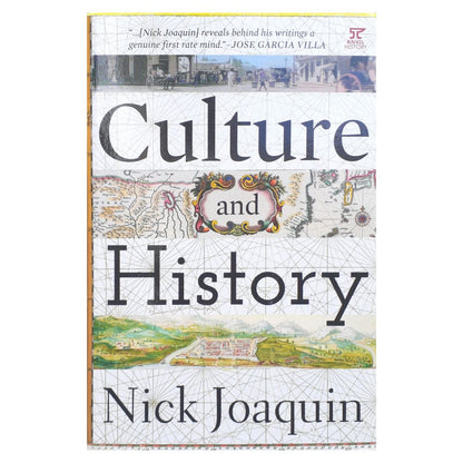 Culture and History: By Nick Joaquin (Front Cover)