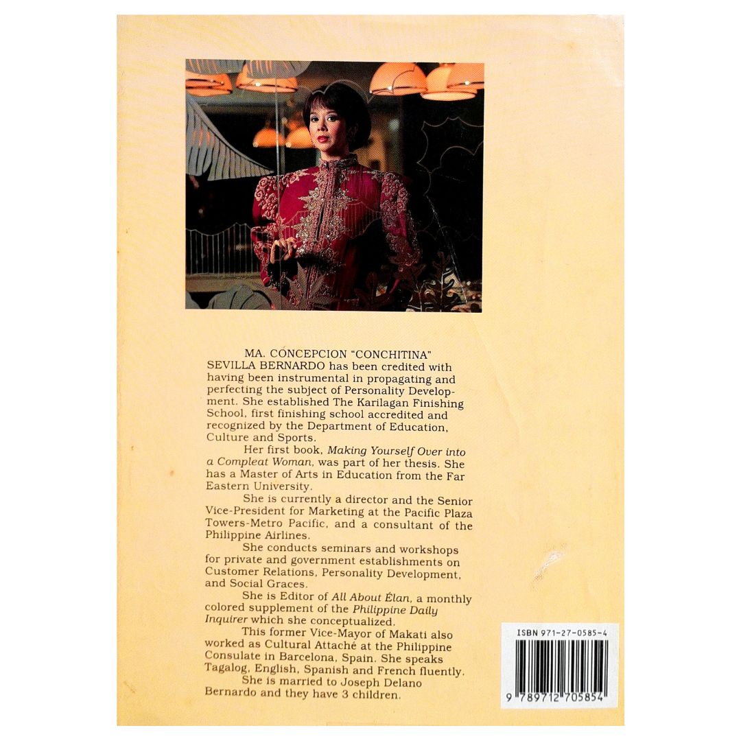 The Compleat Filipino: By Conchitina Sevilla-Bernardo (Back Cover)