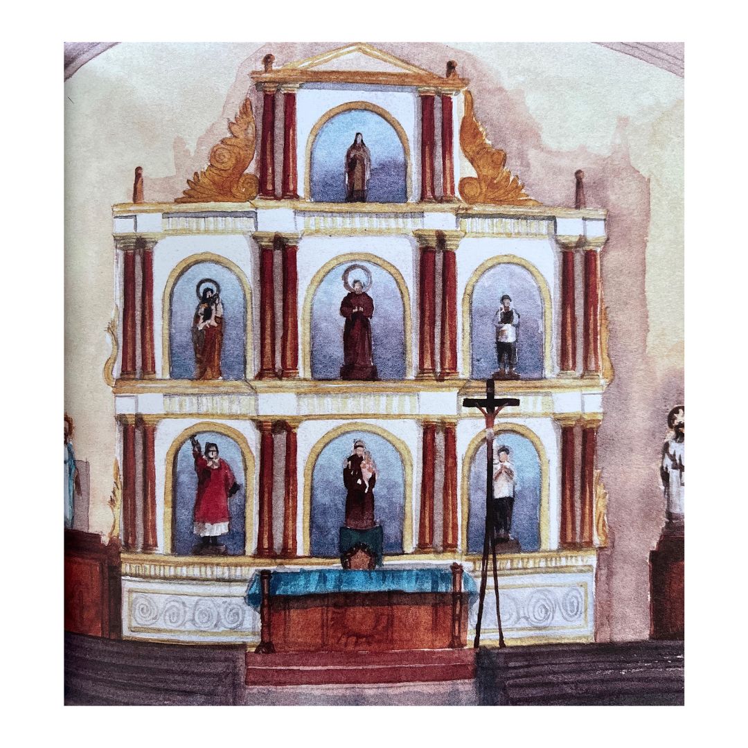 Simbahan: An Illustrated Guide to 50 of the Philippines Must-Visit Catholic Churches (Image of a Saints)