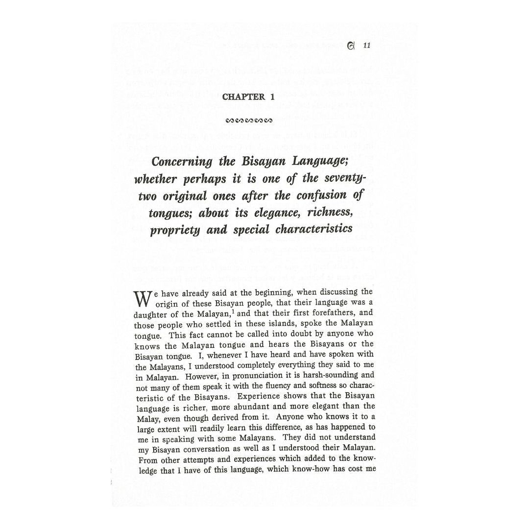 History of the Bisayan People in the Philippine Islands Volume 3 (Chapter 1)