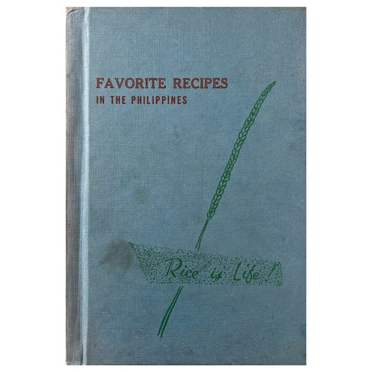 Favorite Recipes in the Philippines: Rice is Life (Front Cover)