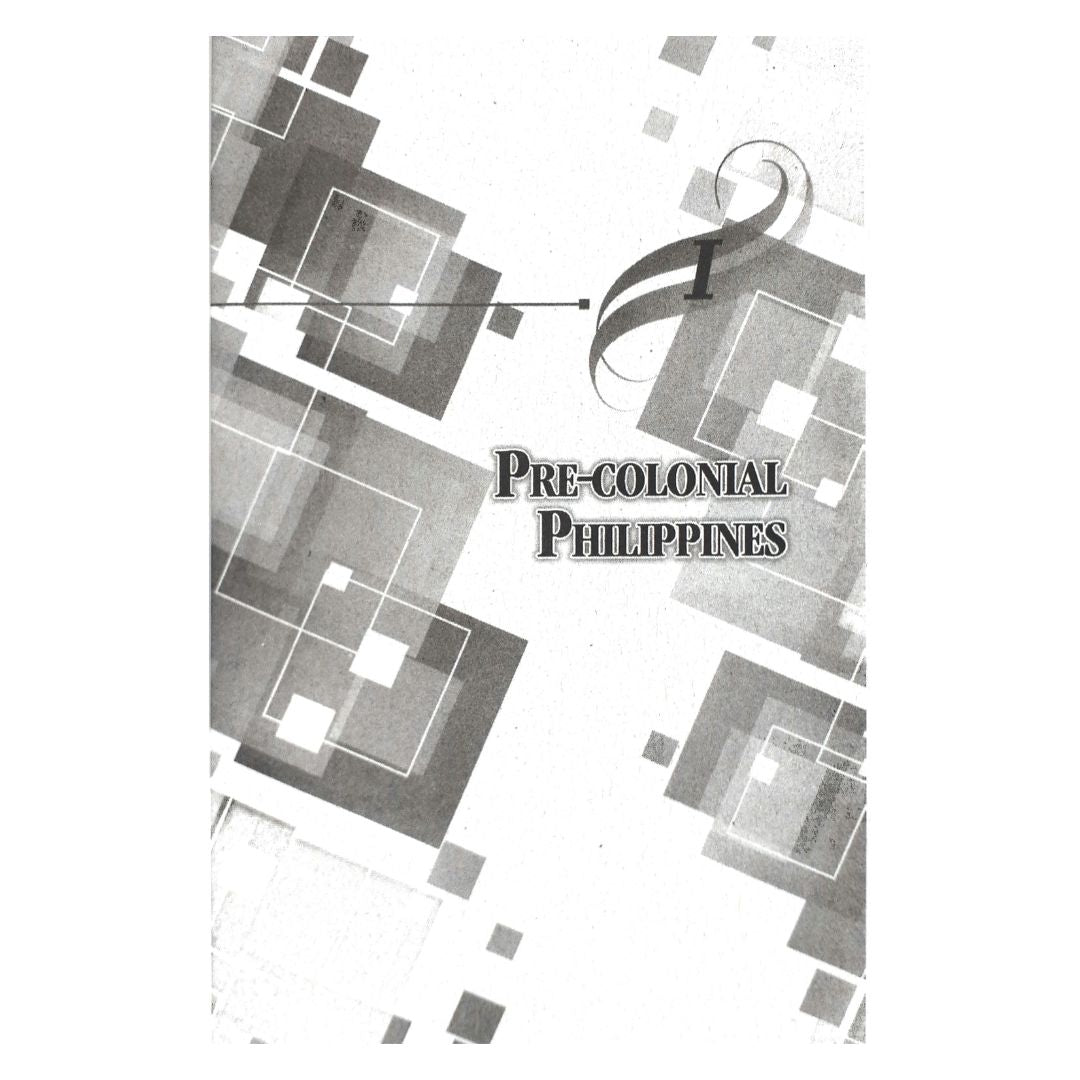 History of the Filipino People: By Teodoro A. Agoncillo (Pre-Colonial Philippines)