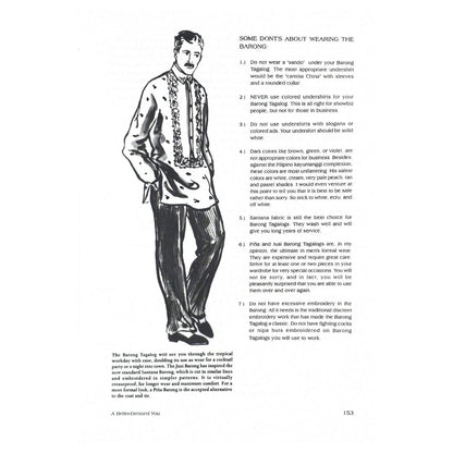 The Compleat Filipino: By Conchitina Sevilla-Bernardo (Drawing Image of a Man in Barong Tagalog))