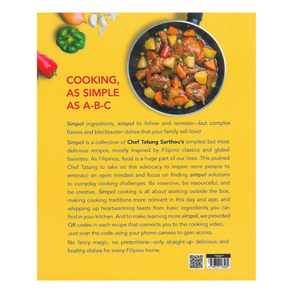 Simpol: The Cookbook By Chef Tatung Sarthou (Back Cover)