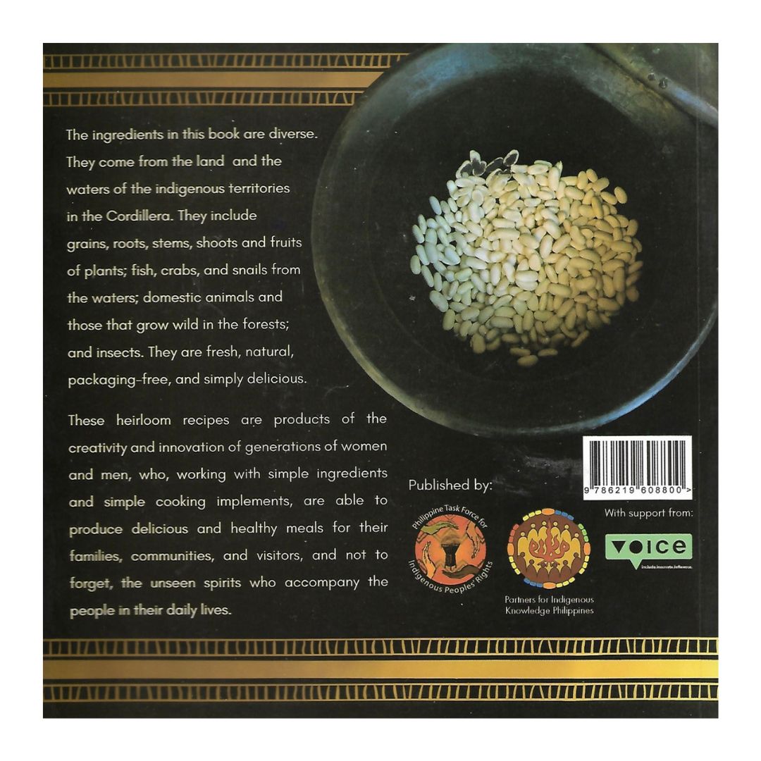 Heirloom Recipes of the Cordillera (Back Cover)