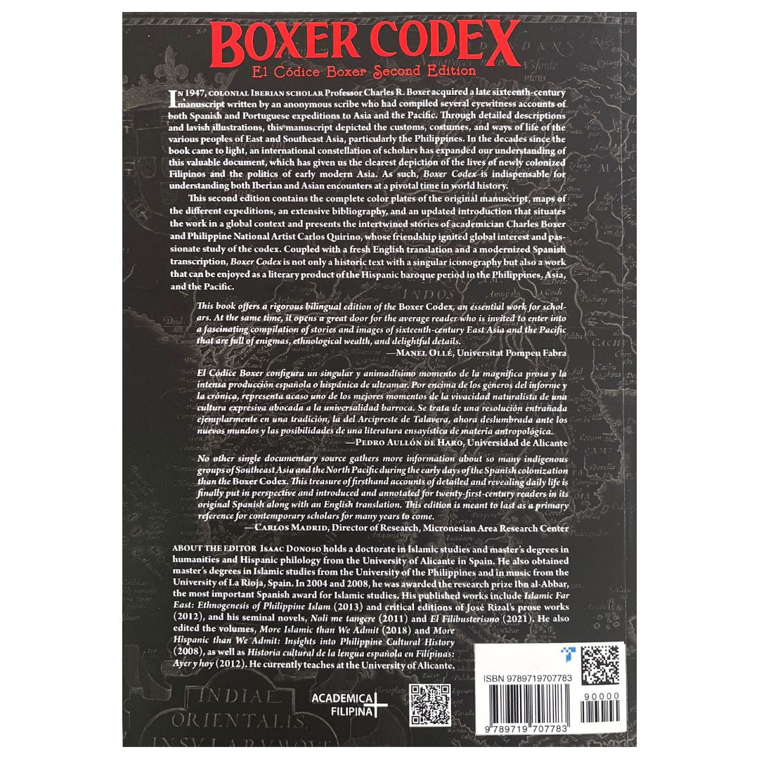 Boxer Codex (Back Cover)