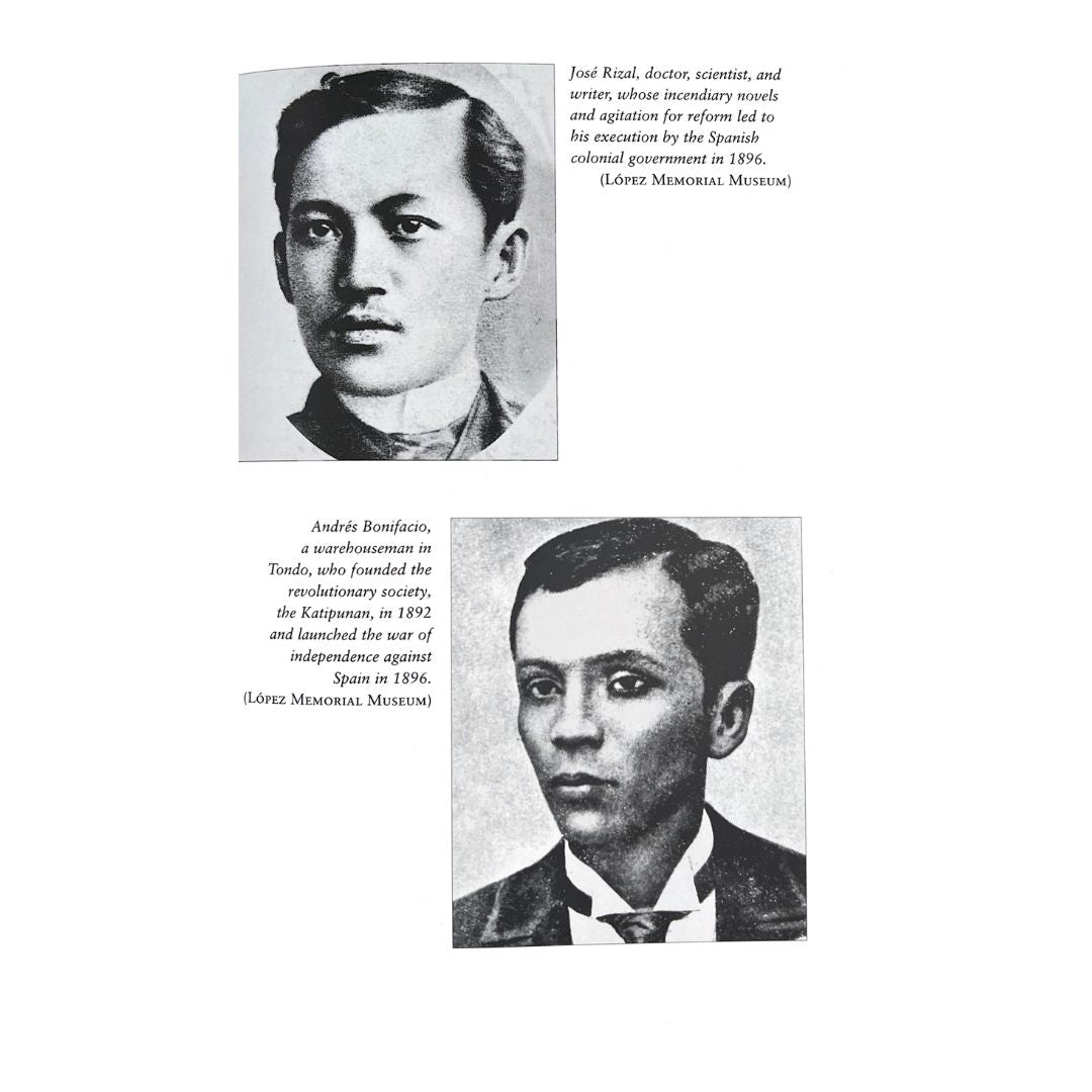 A History of the Philippines From Indios Bravos to Filipinos By Luis H. Francia (Image of Dr. Jose Rizal and Andres Bonifacio)