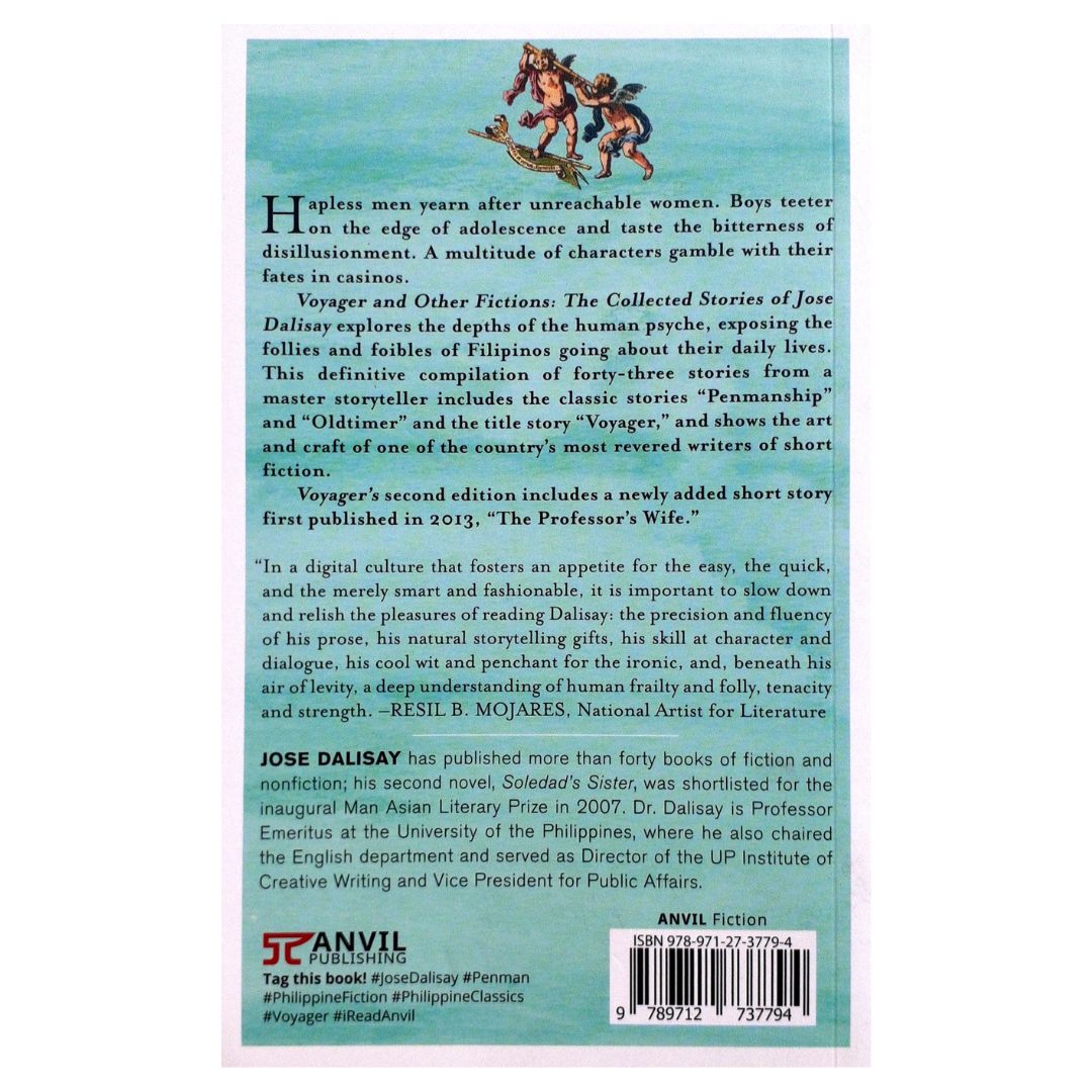 Voyager and Other Fictions: The Collected Stories of Jose Dalisay Second Edition  Back Cover