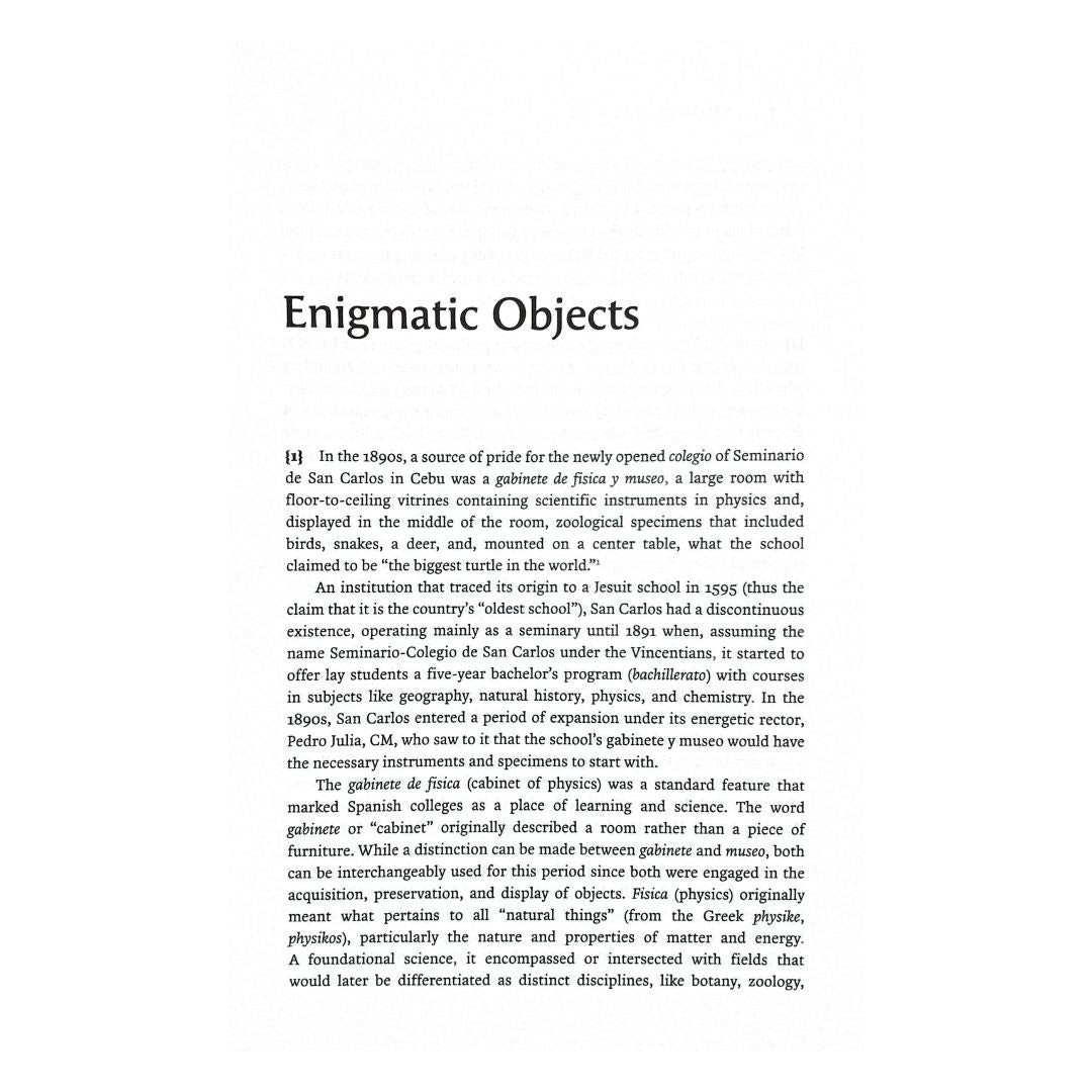 Enigmatic Objects: Notes Towards A History of The Museum in the Philippines By Resil B. Mojares (Enigmatic Objects)