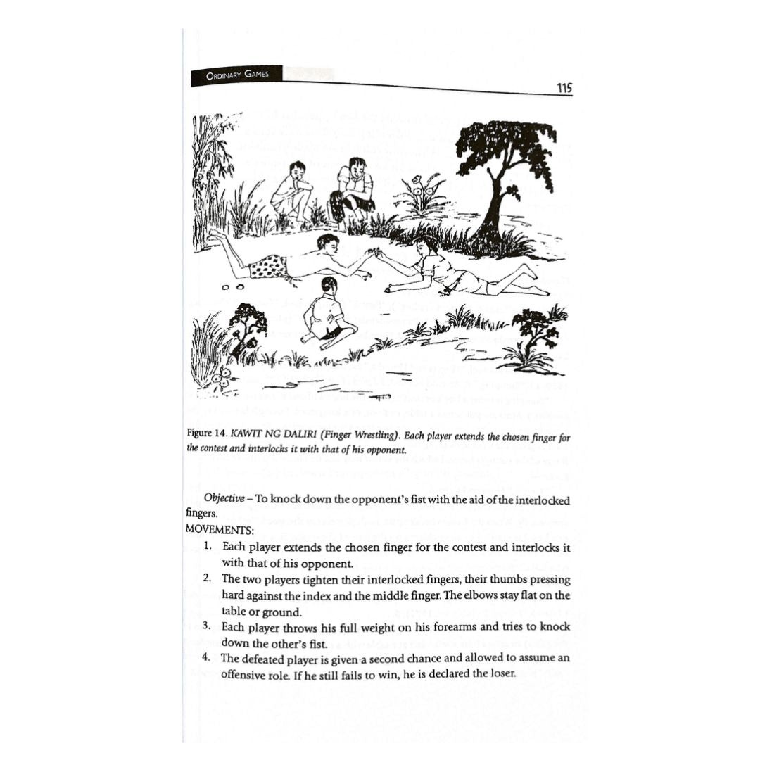 A Study of Philippine Games (Drawing Image of a Kids Playing on the grass)