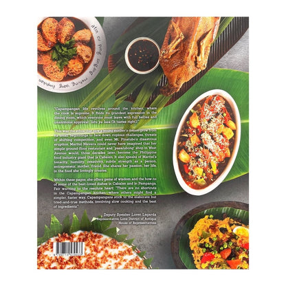 The Cabalen Kitchen The Best of Pampanga's Culinary Treasures With Maritel Nievera (Back Cover)
