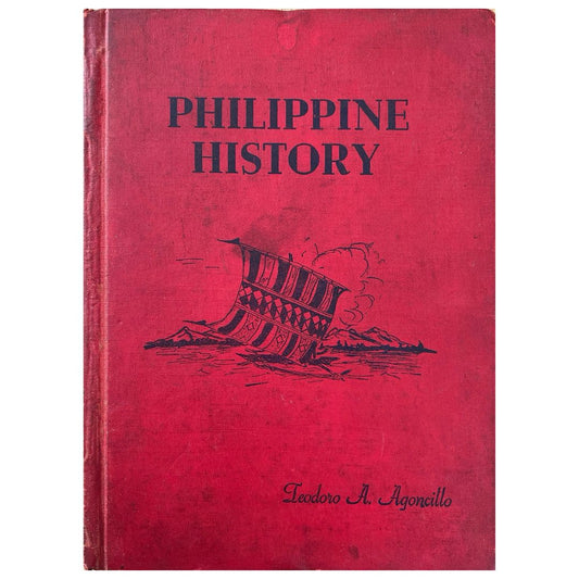 Philippine History by Teodoro A. Agoncillo (Front Cover)