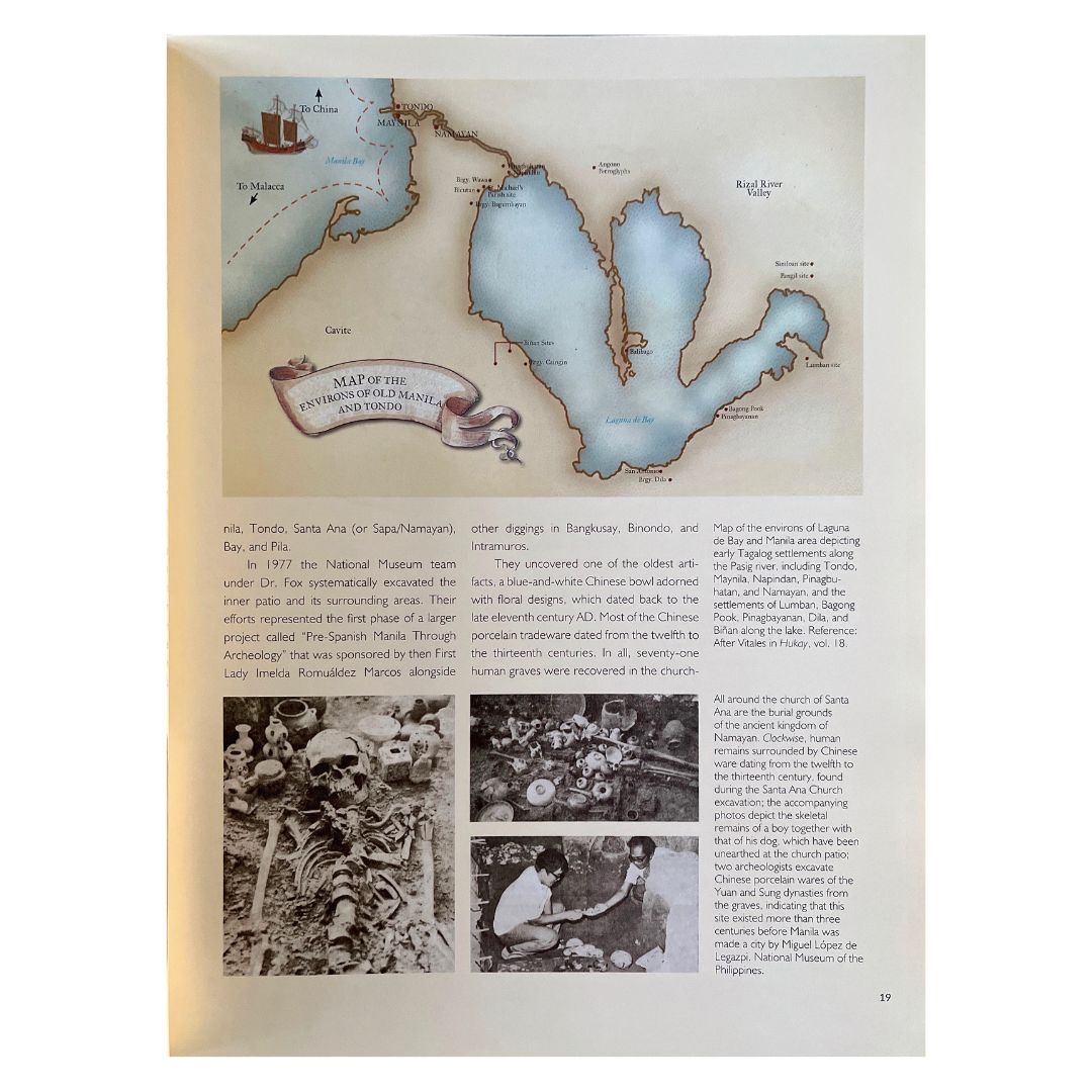 Old Manila: Second edition By Carlos L. Quirino's (Image of old Map and Human Skeleton Body)