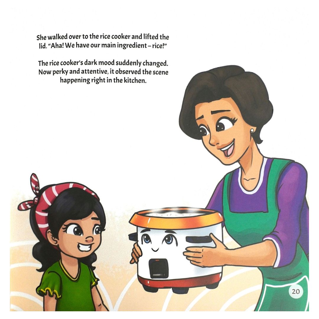 The Forlorn Rice Cooker By Nina Daza Puyat Drawing image of  Human