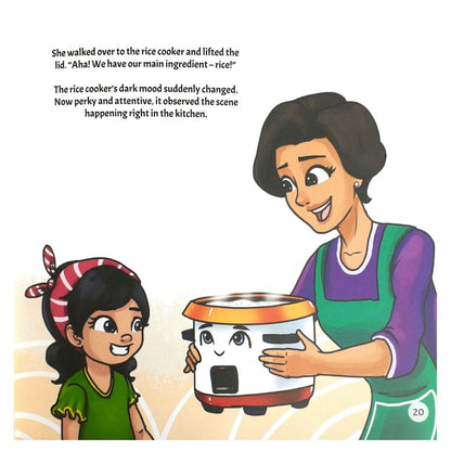 The Forlorn Rice Cooker By Nina Daza Puyat Drawing image of  Human