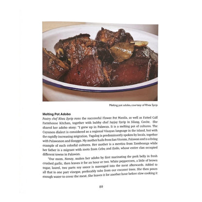 The Ultimate Filipino Adobo: Stories through the Ages by Claude Tayag (Image of Melting Pot Adobo)