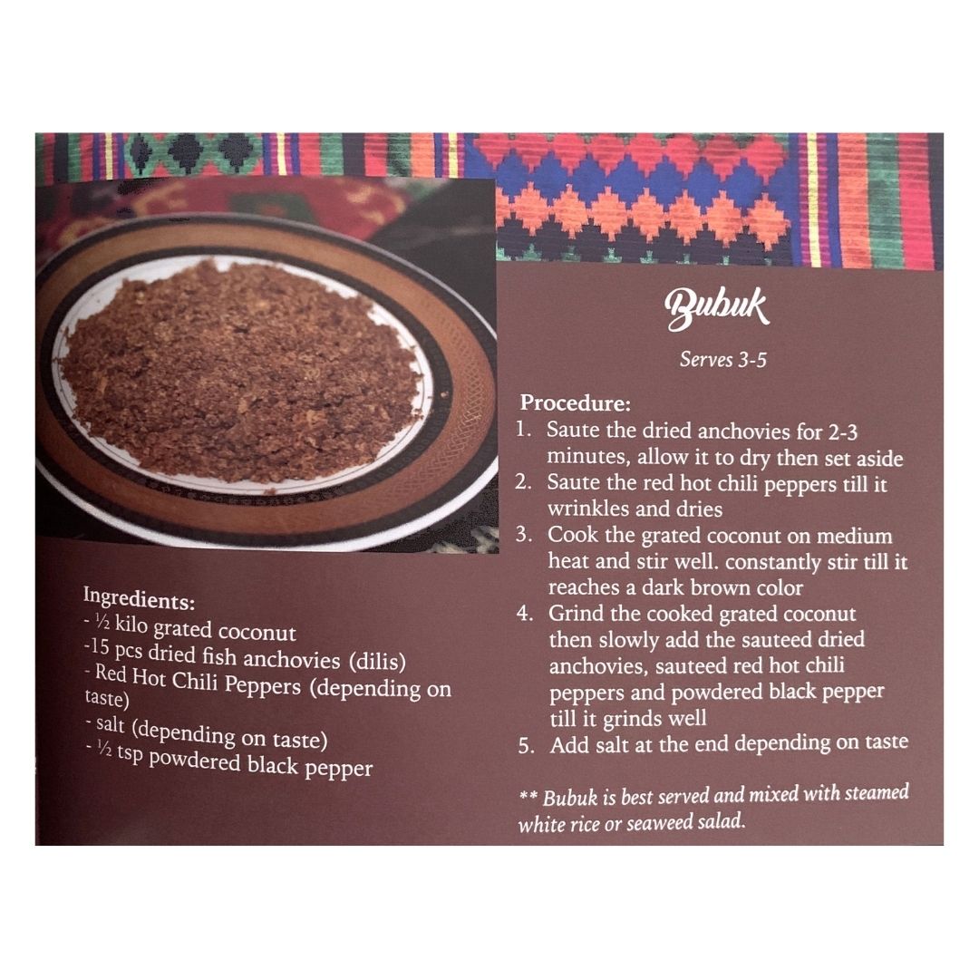 The Tausug Cookbook The Best of Home-Cooked Halal Tausug-Filipino Dishes (Recipe of Bubuk)