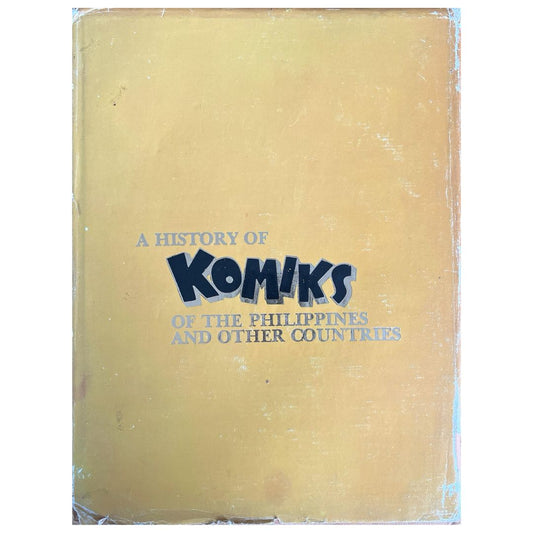 A History of Komiks of the Philippines and other Countries (Front Cover)