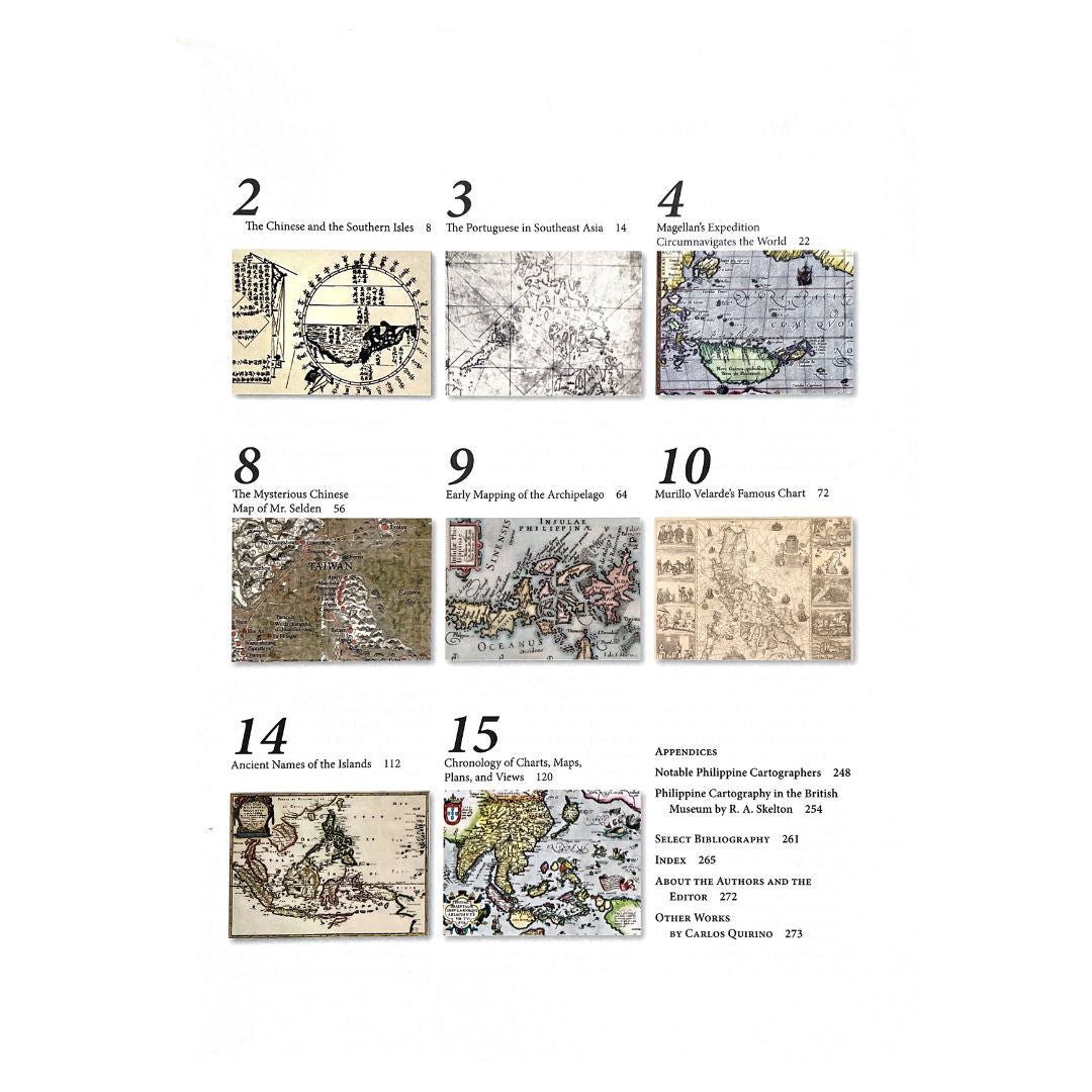 Philippine Cartography 1320-1899: By Carlos Quirino's (Table of Contents)