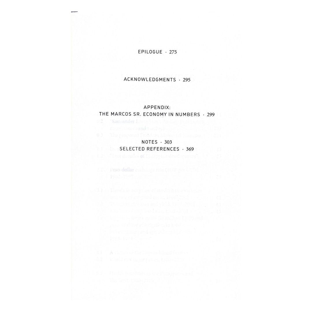 False Nostalgia The Marcos "Golden Age" Myths and How to Debunk Them by JC Punongbayan (Table of Content 3)