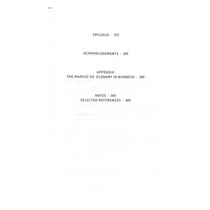 False Nostalgia The Marcos "Golden Age" Myths and How to Debunk Them by JC Punongbayan (Table of Content 3)