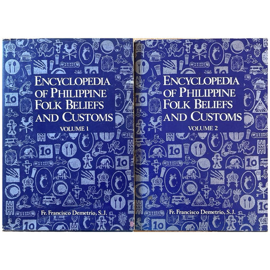 Encyclopedia of Philippine Folk Beliefs and Customs Vol 1&2 by Fr. Francisco Demetrio, S.J.(Front Cover)