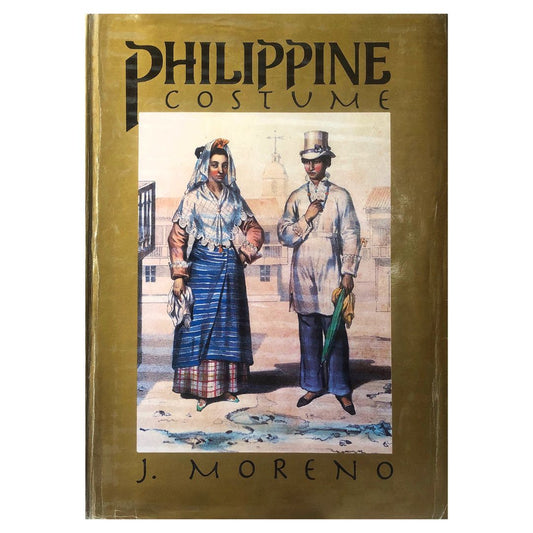 Philippine Costume by José Moreno Front cover