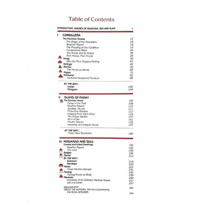 Folk Architecture by Rodrigo D. Perez III Table of Content
