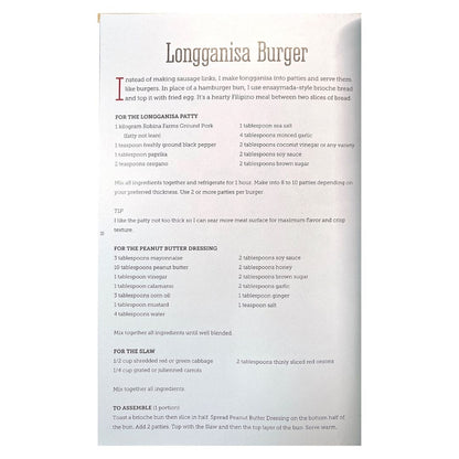 Flips Out By Chef Laudico (Recipe of Longganisa Burger)
