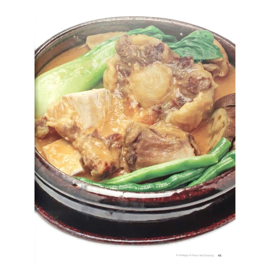 Heritage Dishes of the Philippines By Lady Camille de Guia (Photo of Kare kare Dish)