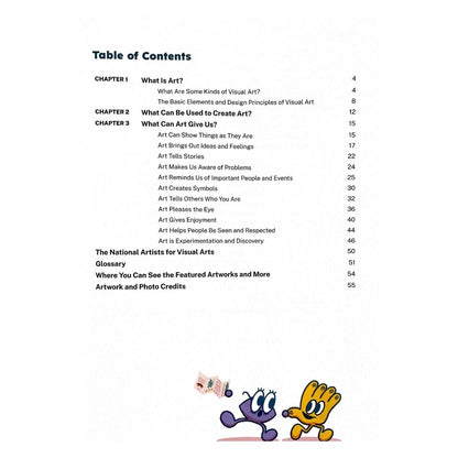 What Kids Should Know About Filipino Visual Arts (Table of Contents)