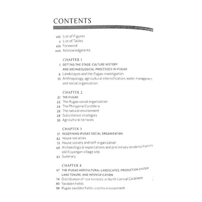 Antiquity, Archaeological Processes, and Highland Adaptation: The Ifugao Rice Terraces By Stephen B. Acabado (Table of Content 1)