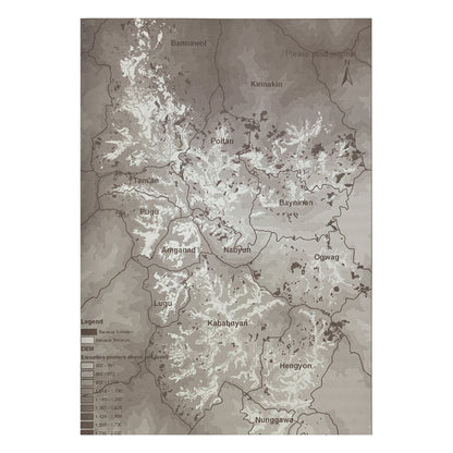 Antiquity, Archaeological Processes, and Highland Adaptation: The Ifugao Rice Terraces By Stephen B. Acabado (Image of a Map)