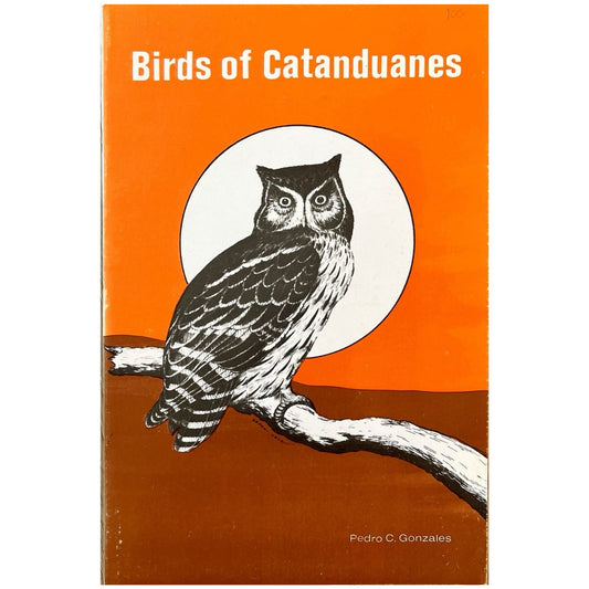 Birds of Catanduanes by Pedro C. Gonzales (Front Cover)