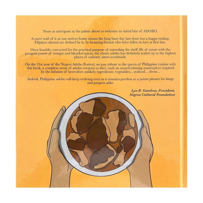 The Adobo Chronicles A collection of Unique Adobo Recipes and Candid Essays on the Filipino Adobo (Back Cover)