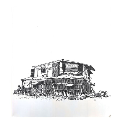 Paete: Sketchbook of a Filipino Town Bahay Kubo