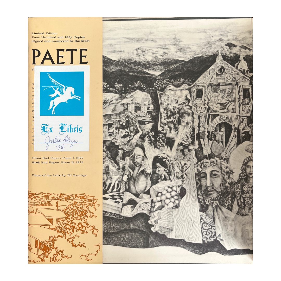 Paete: Sketchbook of a Filipino Town Ex Libris Julie Daza