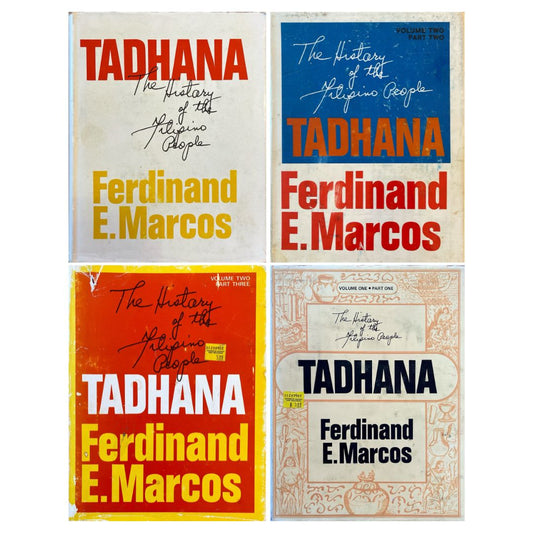 Tadhana: The History of the Filipino People (A Set of 4 Books)