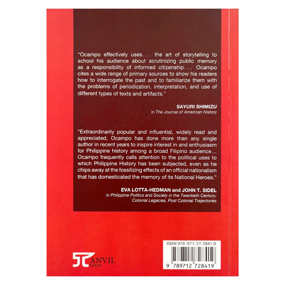 Meaning & History: The Rizal Lectures Revised Edition By Ambeth R. Ocampo (Back Cover)