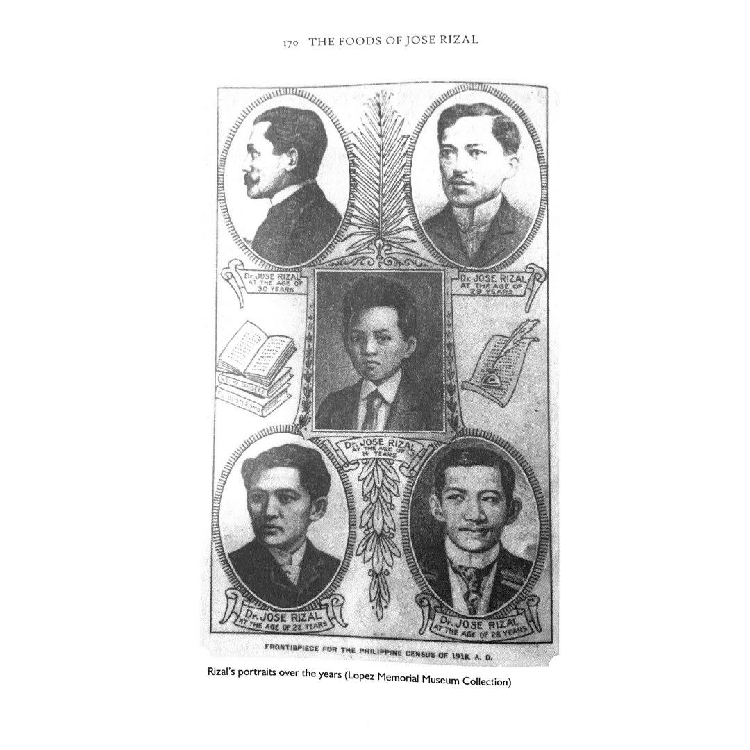 The Foods of Jose Rizal (Image of Jose Rizal)